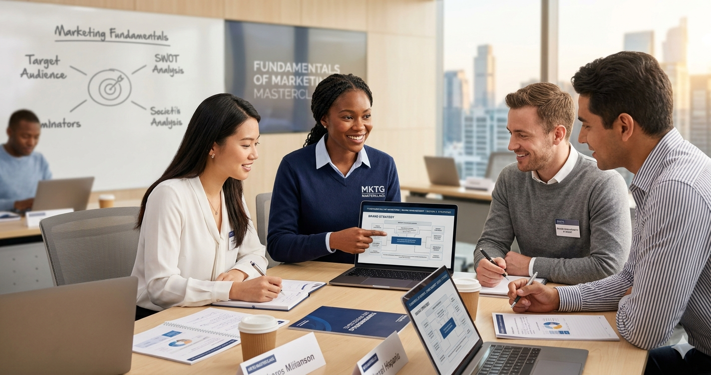 Fundamentals of Marketing and Brand Management Masterclass Enrol Now