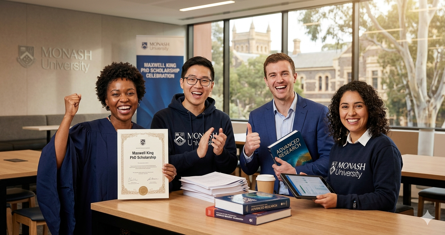 Maxwell King PhD Scholarship 2026 | Eligibility & How to Apply