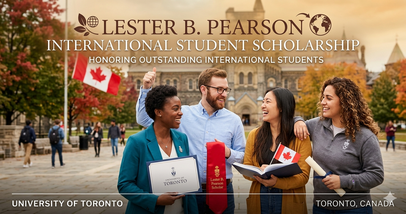 Lester B. Pearson International Student Scholarship 2026 | Apply Now