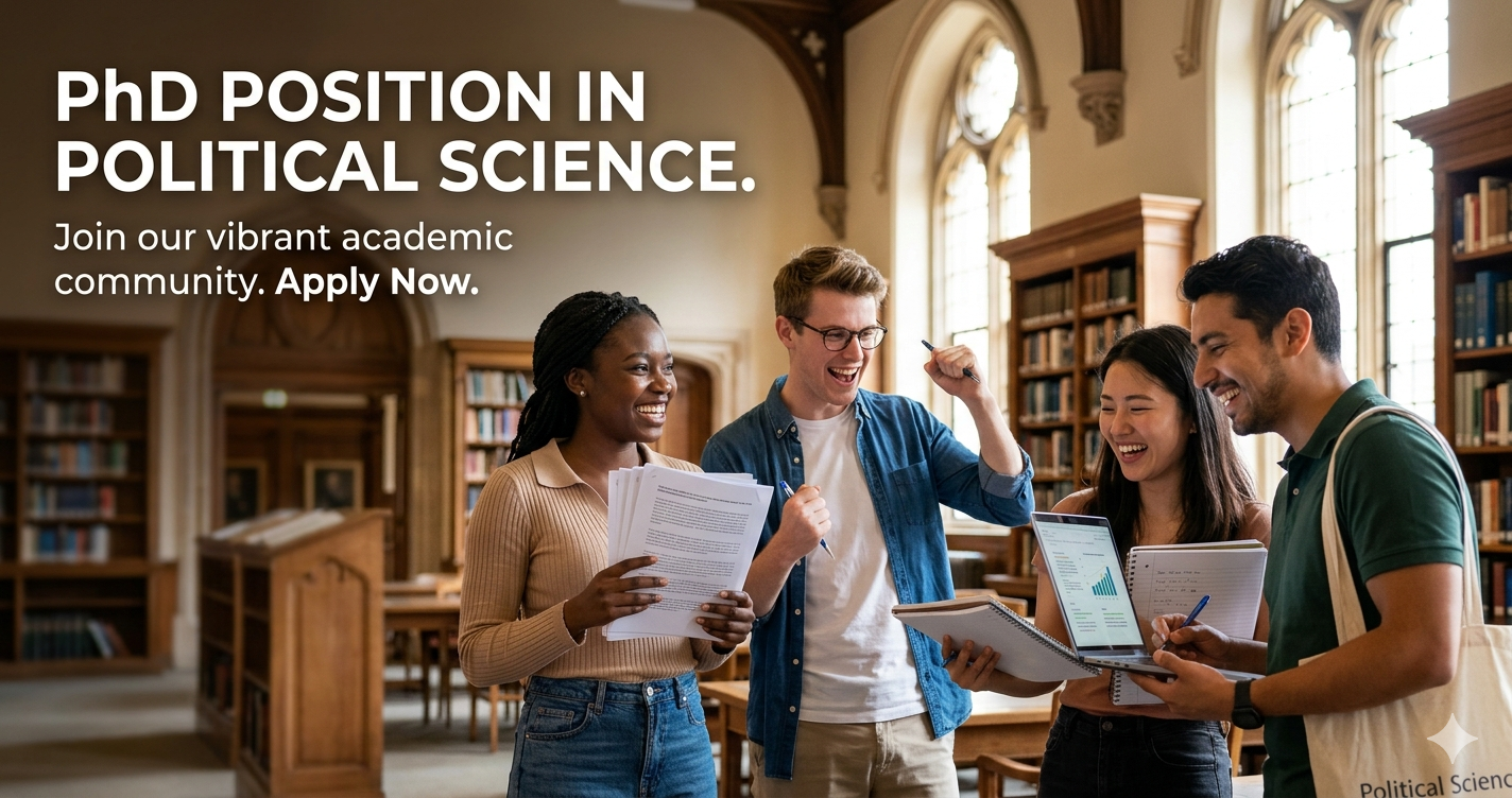 PhD Position in Political Science 2026 | Eligibility and How to Apply