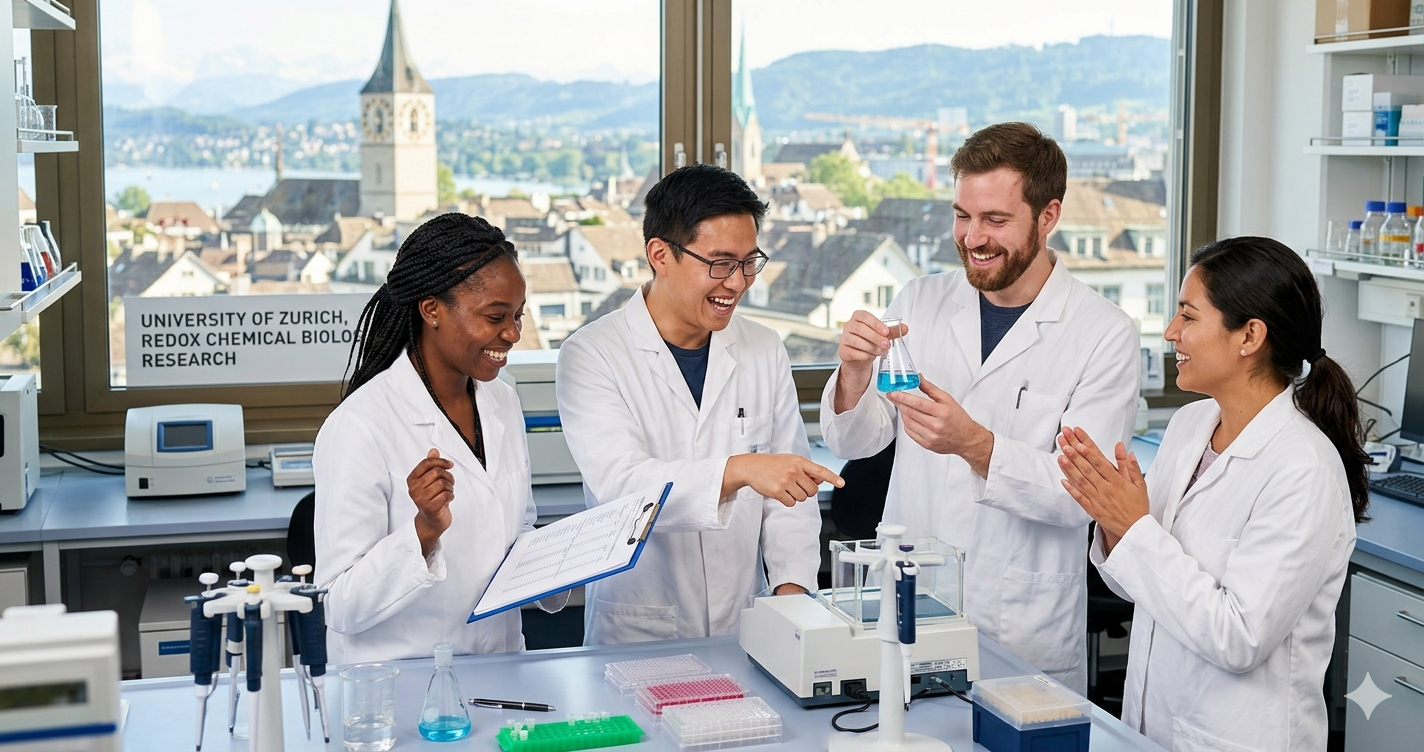 PhD Position in Redox Chemical Biology at University of Zurich 2026 | Eligibility and How to Apply