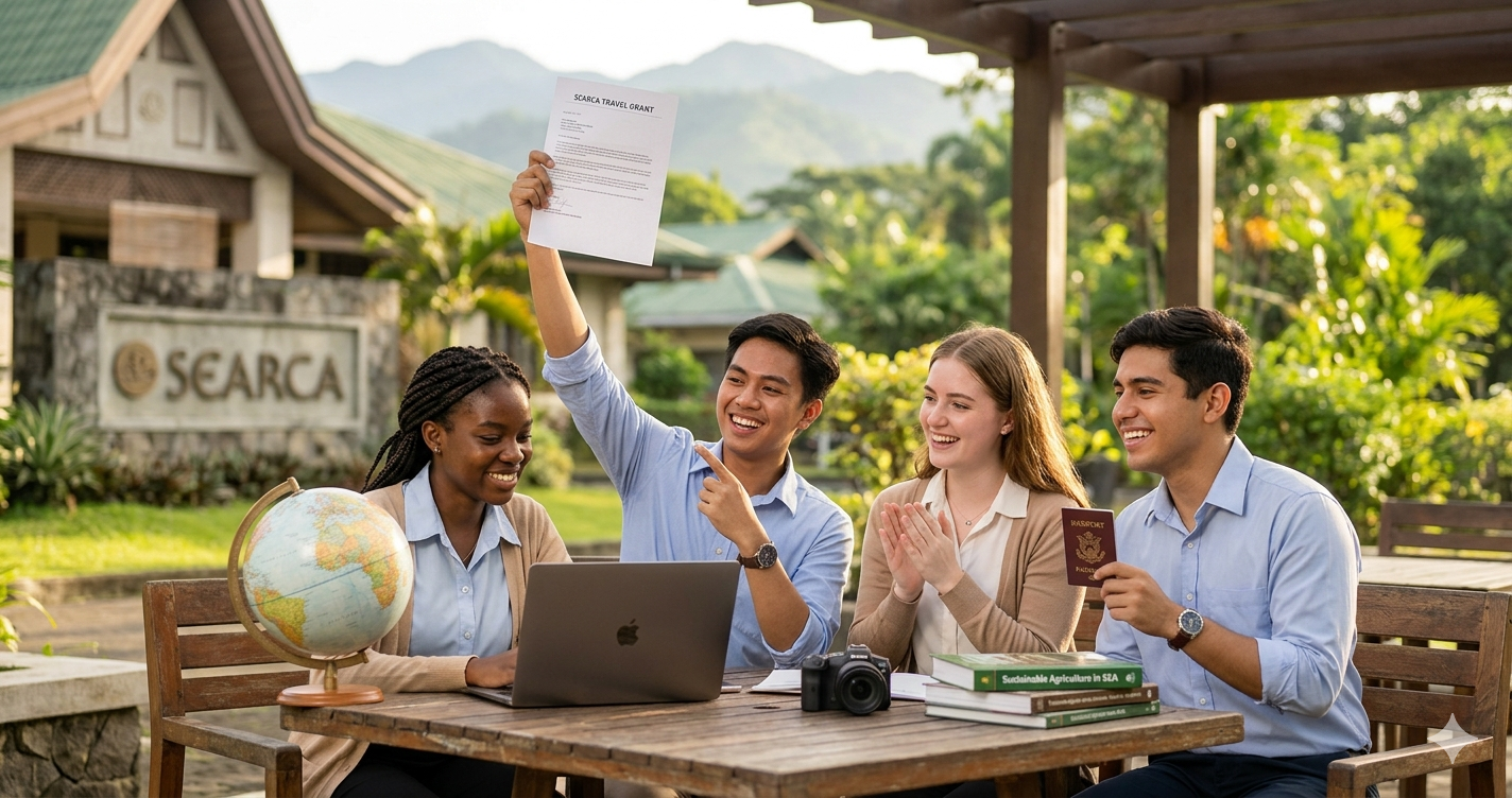 SEARCA Travel Grants Program 2026 for Southeast Asian Agriculture Professionals