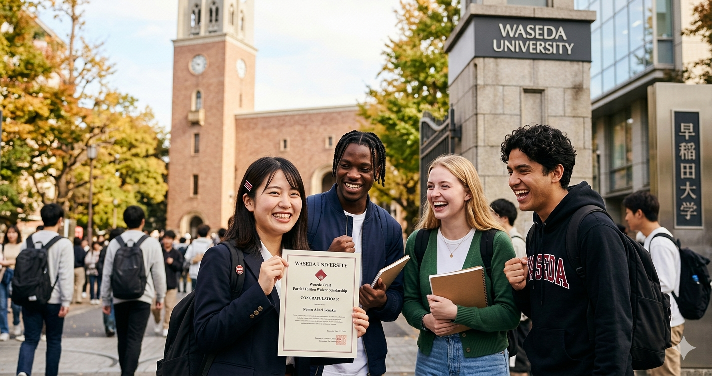 Waseda Partial Tuition Waiver Scholarship 2026 | Eligibility and How to Apply